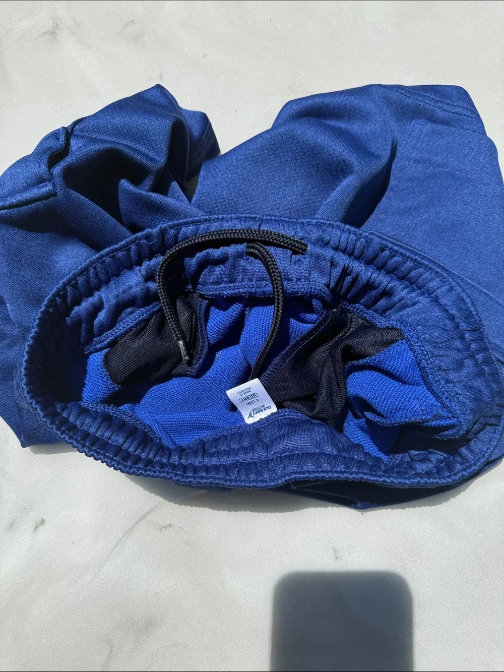 Youth Blue Cargo Pocket Shorts - Casual Athletic Style